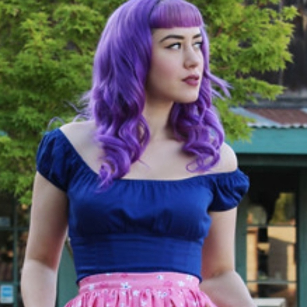 Pinup couture top XL